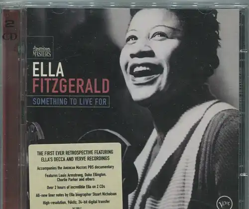 2CD Ella Fitzgerald: Something To Live For (Verve)