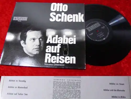 LP Otto Schenk: Adabei auf Reisen - Vincenz Chiavacci