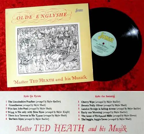 LP Ted Heath & his Music: Olde Englyshe with Master Ted Heath & his Musick