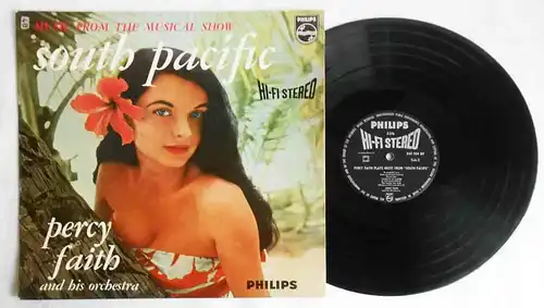 LP Percy Faith: Plays Music From South Pacific (Philips HiFi Stereo 840 004 BY)