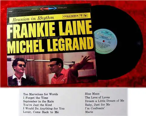 LP Frankie Laine Michel Legrand Reunion in Rhythm (Re)