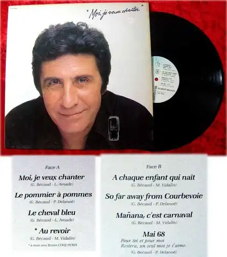 LP Gilbert Becaud: Moi je veux chanter (1980)