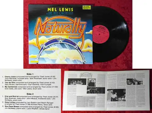 LP Mel Lewis & Thad Jones: Naturally (Telarc DG-1004) D 1979