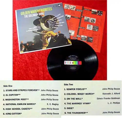 LP Goldman Band: Golden March Favorites
