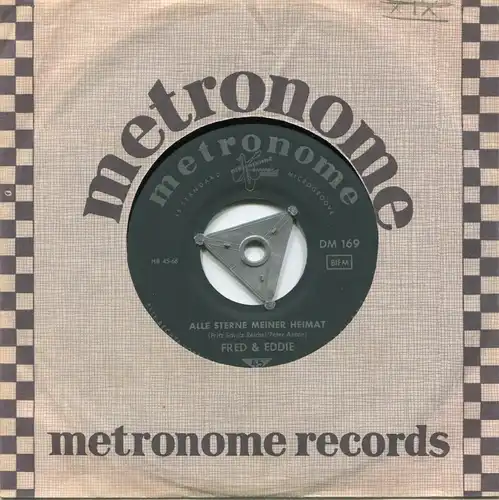 Single Fred & Eddie: Alle Sterne meiner Heimat (Metronome DM 169) D