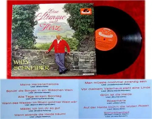 LP Willy Schneider: Eine Stimme mit Herz (1962)