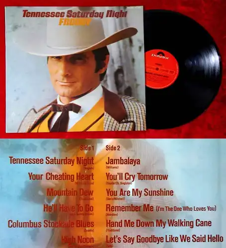 LP Freddy Quinn: Tennessee Saturday Night (Polydor 2371 027) D