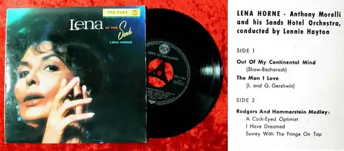 EP Lena Horne: Lena at the Sands (RCA EPA 2364) D