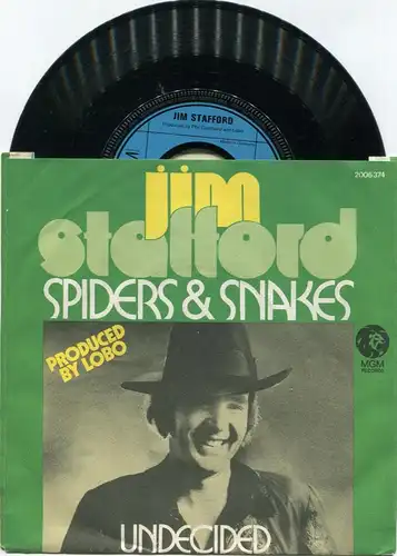 Single Jim Stafford: Spiders & Snakes (MGM 2006 374) D 1973