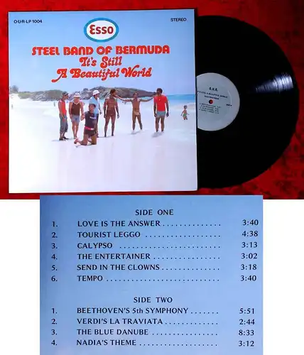 LP Esso Steel Band: It´s Still A Beautiful World (Stereo OUR LP 1004) Bermudas