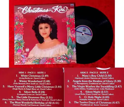 LP Kiri Te Kanawa: Christmas with Kiri (Decca 643 382 AZ) D 1986