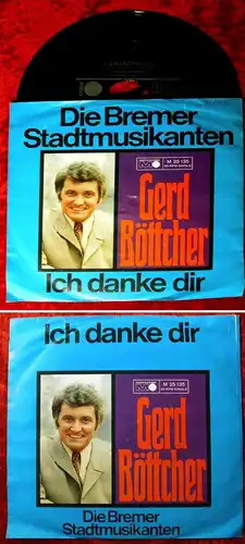 Single Gerd Böttcher: Die Bremer Stadtmusikanten (Metronome M 25 135) D 1969