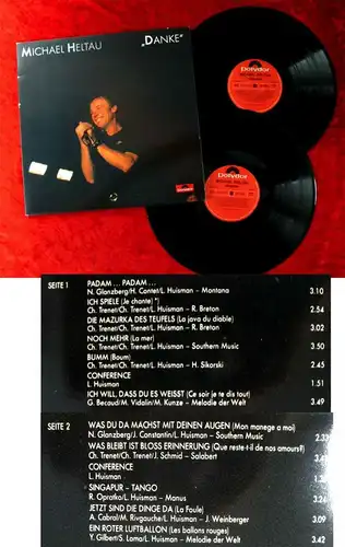 2LP Michael Heltau: Danke (Polydor 40 451) D 1984