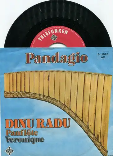 Single Dinu Radu: Pandagio (Telefunken 611875 AC) D 1976