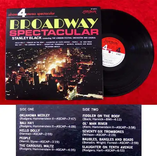 LP Stanley Black: Broadway Spectacular (London Phase 4) (US)