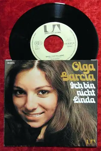 Single Olga Garcia: Spiel Castellano (United Artists 35 871) D 1975