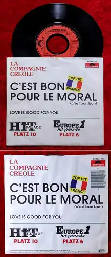 Single La Compagnie Creole: C´est Bon Pour le Moral (Polydor 811 955-7) D 1983