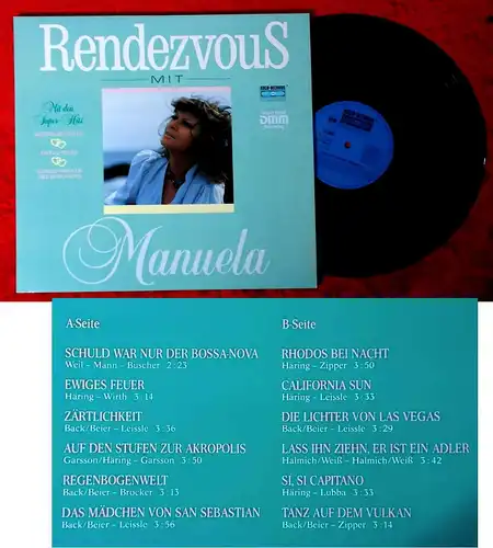 LP Manuela: Rendezvous mit Manuela (Koch E 121 652) A 1986
