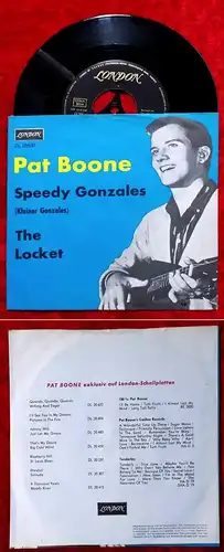 Single Pat Boone: Speedy Gonzales (London DL 20 637) D