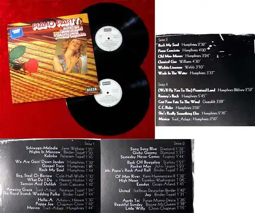 2LP Les Humphries: Piano Party (Decca DS 3273/1-2) Promo