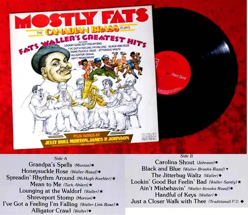 LP Canadian Brass Plays Fats Waller´s Greatest Hits (RCA RL 13212) UK 1980