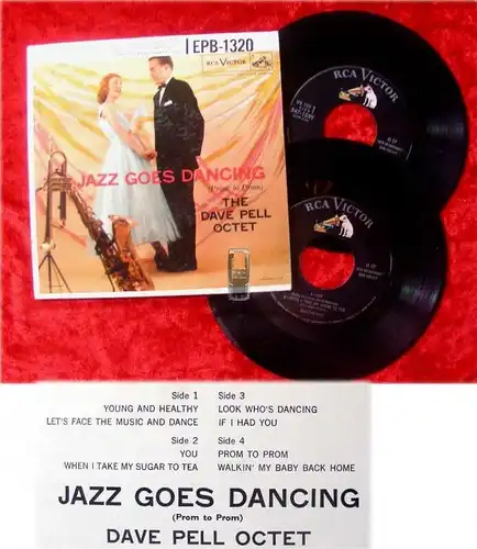 2EP Dave Pell Octet: Jazz Goes Dancing