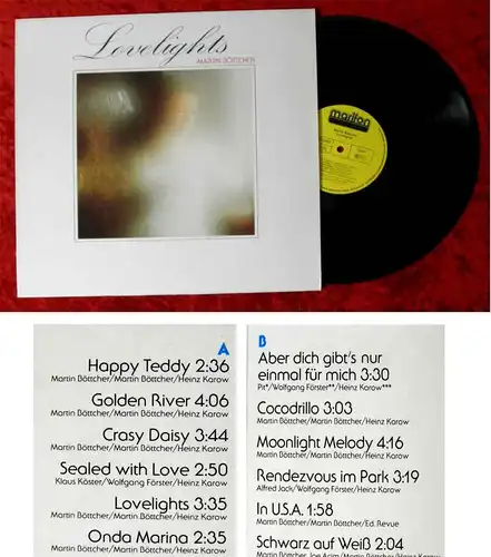 LP Martin Böttcher: Lovelights (Marifon 47 910 EU) D 1979