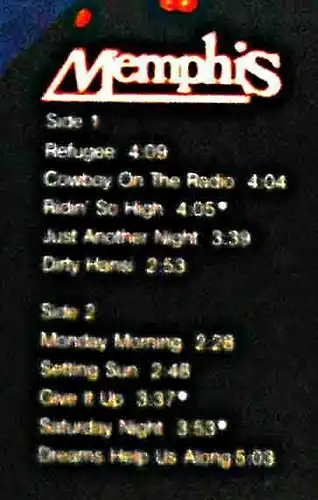 LP Memphis (X 625074 AP) D 1982