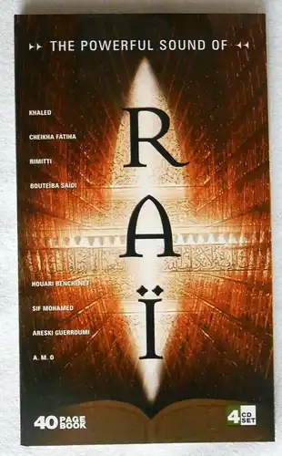 4CD Set The Powerful Sound Of Rai w/ 40 Page Booklet