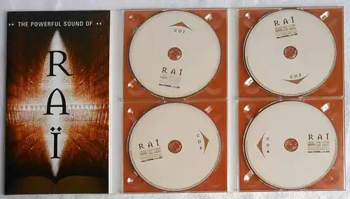 4CD Set The Powerful Sound Of Rai w/ 40 Page Booklet 