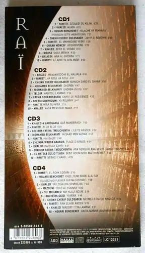 4CD Set The Powerful Sound Of Rai w/ 40 Page Booklet 