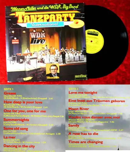 LP Werner Müller & WDR Big Band: Tanzparty International (Marifon 47 882 ET) D79