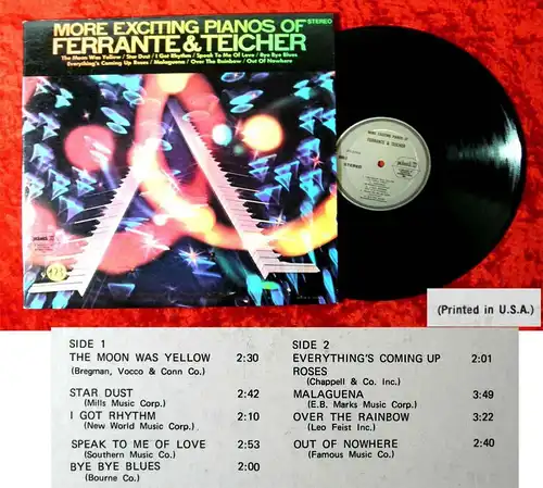 LP Ferrante & Teicher: More Exciting Pianos of... (Pickwick SPC 3194) US