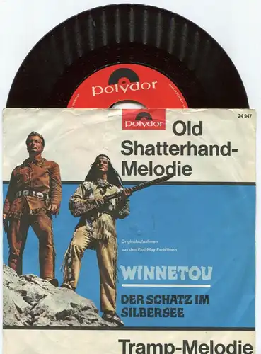 Single Martin Böttcher: Old Shatterhand Melodie (Polydor 29 947) D 1964