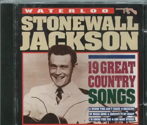 CD Stonewall Jackson; Waterloo - 19 Great Country Songs - (1991)