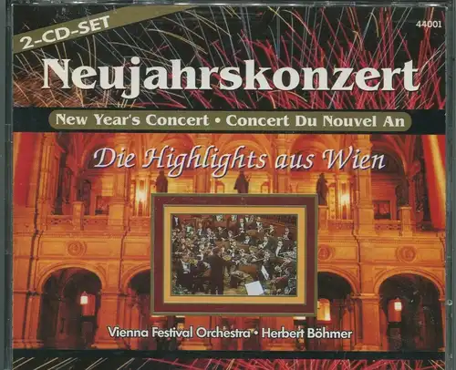 2CD Neujahrskonzert - Die Highlights aus Wien - Vienna Festival Orchestra