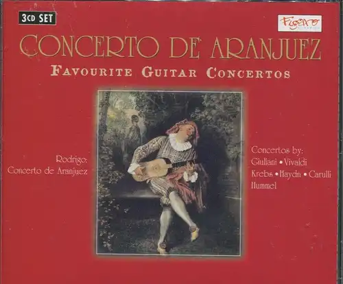 3CD Concerto de Aranjuez - Favourite Guitar Concertos (Figaro)