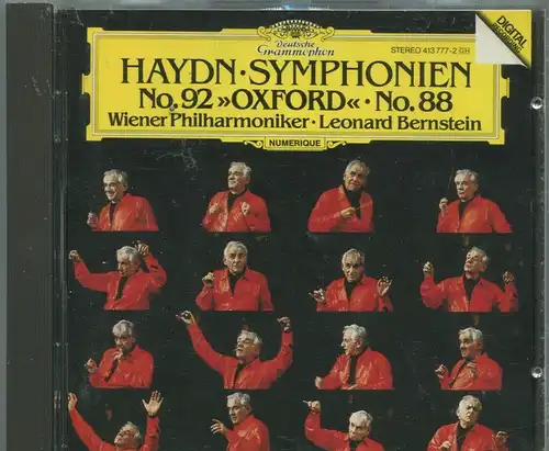 CD Leonard Bernstein: Haydn Symphonien No. 92 & No. 88 (DGG) 1984