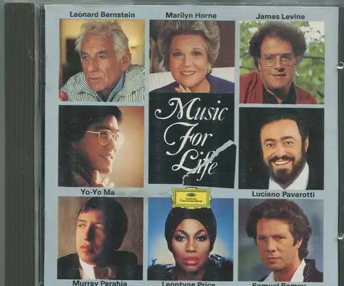 CD Music For Life  -  New York Carnegie Hall September 1987 - (DGG) 1988