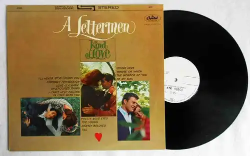 LP Lettermen: A Lettermen Kind Of Love (Capitol 83 650) D 1964 Weissmuster