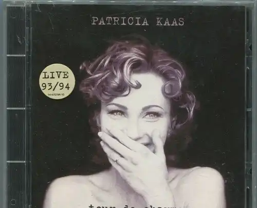 CD Patricia Kaas: Tour de Charme (Columbia) 1994