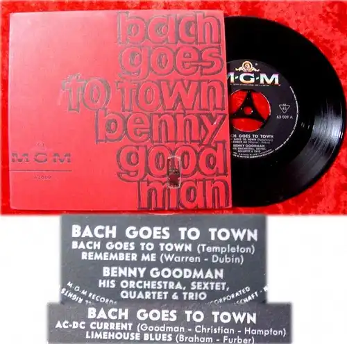 EP Benny Goodman: Bach Goes to Town