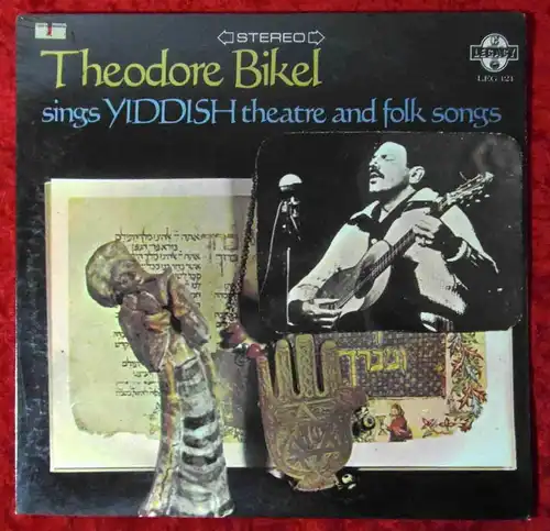 LP Theodore Bikel Sings Yiddish Theatre & Folk Songs (Legacy 121) US Sealed