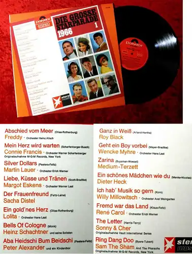 LP Grosse Starparade 1966/1 (Polydor 237 498) D