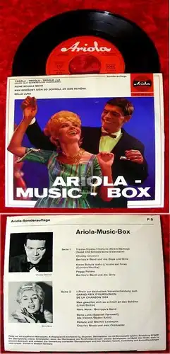EP Ariola Music Box Chubby Checker Nora Nova Leismann