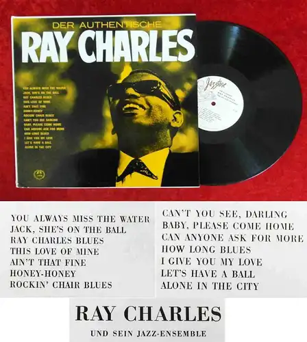 LP Ray Charles: Der Authentische...und sein Jazz-Ensemble (Jazztone J-1250) D