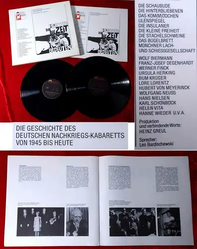 2LP Box Bretter die die Zeit bedeuten - Geschichte des Nachkriegskabaretts