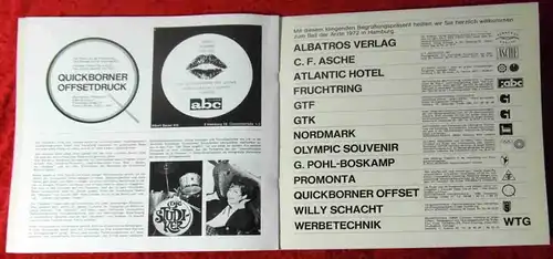 LP Ball der Ärzte 1972 - mit Franz Thon & NDR Tanzorchester (GeTo) mit Poster