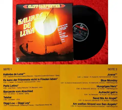 LP Cliff Carpenter: Kalimba de Luna (Hansa 206 588-270) D 1984