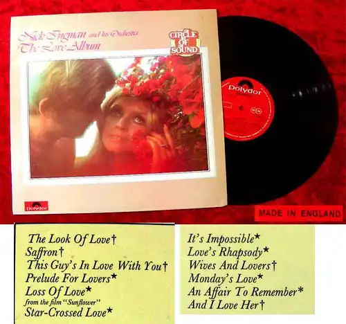 LP Nick Ingman: The Love Album (Polydor 2310 210) UK